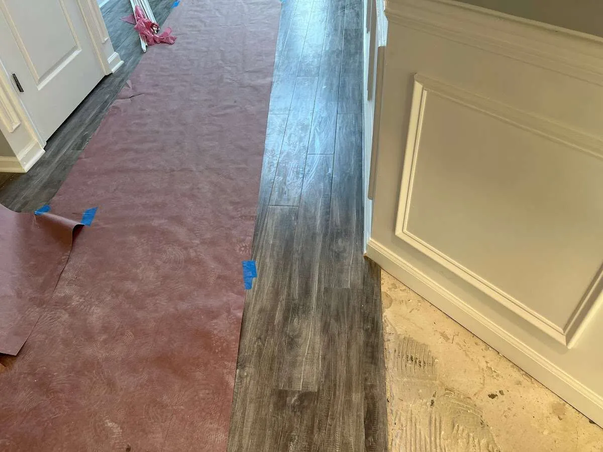 Completed marble shower restoration in Douglas